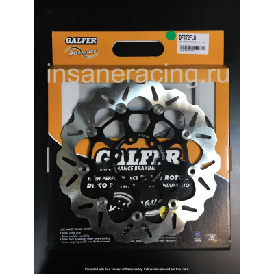Плавающий лепестковый тормозной диск со стальной ступицей Galfer DF472CW YAMAHA VICTORY INDIAN