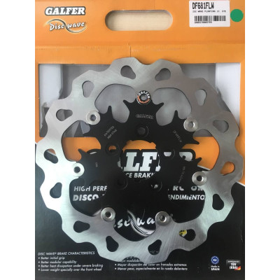 Лепестковый тормозной диск Galfer DF681FLW