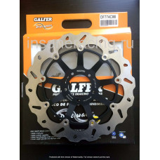Лепестковый тормозной диск Galfer DF774CWI с алюминиевой ступицей DUCATI 1098 1198 PANIGALE STREETFIGHTER