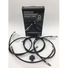 Армированные тормозные шланги Goodridge для квадроцикла BRP CAN-AM G2