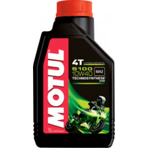 Моторное полусинтетическое масло Motul 5100 4T 10W-40 1L