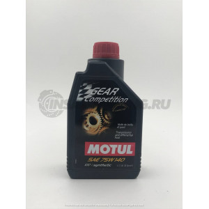 105779 MOTUL Gear Competition Трансмиссионное масло для КПП 75W140 1L