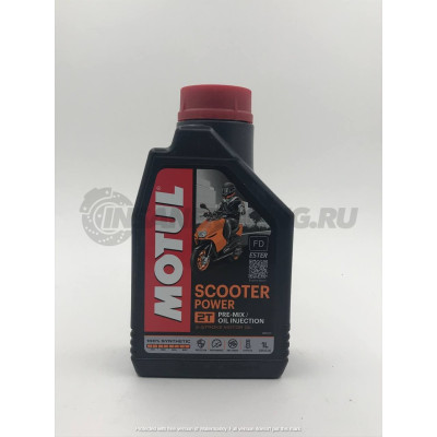105881 MOTUL SCOOTER POWER 2T Синтетическое моторное масло 