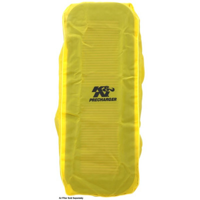 Чехол защитный K&N 100-8570PY PRECHARGER; MEDIUM 6" AIR BOX, YELLOW