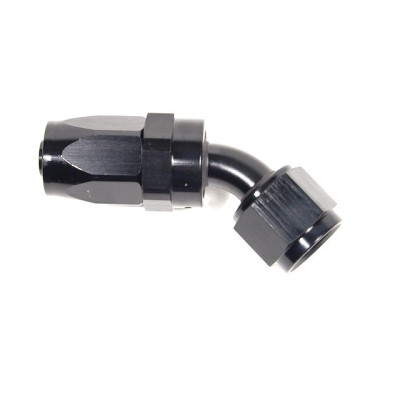 - 6 AN (6AN AN6) фитинг 45 градусов черный Goodridge 1136-4506BK