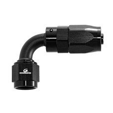 - 6 AN (6AN AN6) фитинг 90 градусов черный Goodridge 1136-9006BK