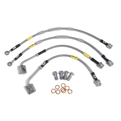 Армированные тормозные шланги Goodridge 15010G (4 шт.) Jeep Grand Cherokee WK2 + SRT8, 2010-> ; Dodg
