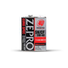 Масло моторное IDEMITSU ZEPRO EURO SPEC 5W40 SN/CF 4L