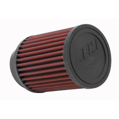 Воздушный фильтр нулевого сопротивления AEM 21-202D-AK 2-3/4"10 DEG FLG, 4"OD, 5"H