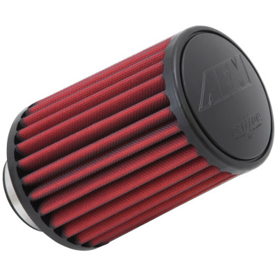 Воздушный фильтр нулевого сопротивления AEM 21-2157DK AIR FILTER 2-3/4" FLG, 5-1/2"B, 4-3/4T DRYFLOW