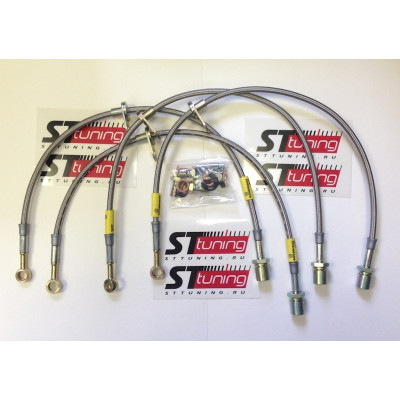 Комплект тормозных шлангов Goodridge. BL Kit Subaru Impreza STI WRX суппорта Brembo 2007-2014