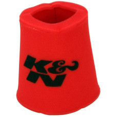 Чехол защитный красный, поролон K&N 25-0810 D=152-127MM / H=229MM