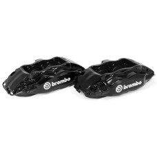 Комплект суппортов 2 шт. ЧЕРНЫЕ, Brembo 4 поршня: 40mm - 44mm