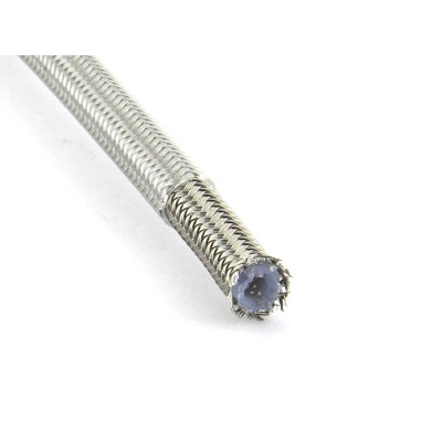 Армированный тормозной шланг Goodridge Прозрачный силикон D-03 600-03CL