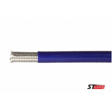Армированный тормозной шланг Goodridge Бирюзовый Electric BlueD-03 600-03EB