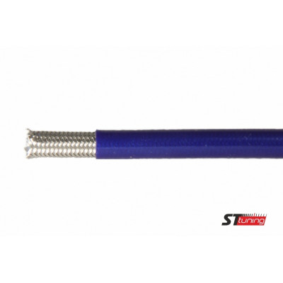 Армированный тормозной шланг Goodridge Бирюзовый Electric BlueD-03 600-03EB