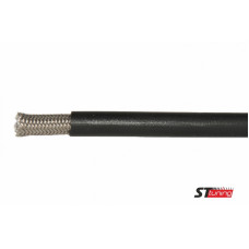 Армированный тормозной шланг Goodridge Черный Винтаж (резиновый) D-03 600-03VB