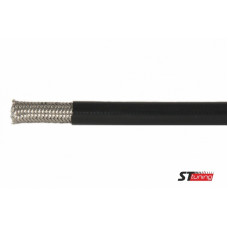 Армированный шланг AN-04/D-04, 600 серия Teflon, черная силиконовая оплетка, 600-04BK Goodridge