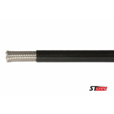 Армированный шланг AN-04/D-04, 600 серия Teflon, карбон силиконовая оплетка, 600-04CB Goodridge