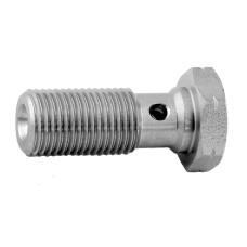 Болт (штуцер) для banjo M10x1 L=25mm нерж сталь, Goodridge 992-03-31LC