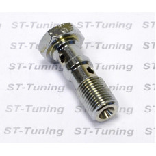 Болт (штуцер) Goodridge двойной для banjo M10x1 L=32 mm хром, 993-03-31CH