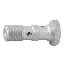 Болт (штуцер) двойной для banjo M10x1 L=28 mm сталь, Goodridge 993-03-31SP
