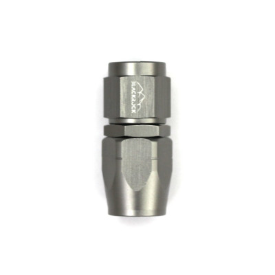 - 6 AN (6AN AN6) фитинг прямой, 20 серия Cutter Style, BLACKROCK LAB A06-001-2Ti