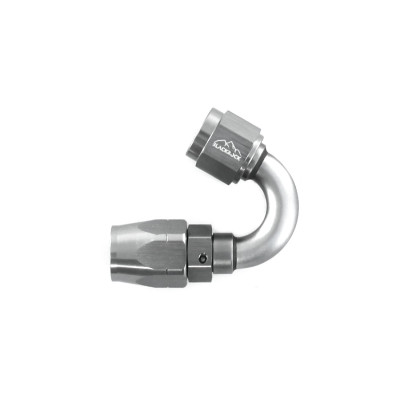 - 6 AN (6AN AN6) фитинг 150°, 20 серия Cutter Style, BLACKROCK LAB A06-150-2Ti