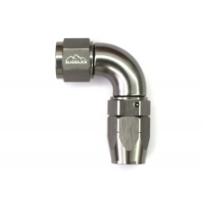 - 8 AN (8AN AN8) фитинг 90°, Full Flow серия BLACKROCK LAB A08-090-3Ti