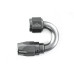 - 8 AN (8AN AN8) фитинг 180°, 20 серия Cutter Style, BLACKROCK LAB A08-180-2Ti