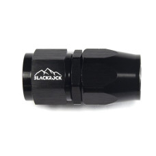 - 10 AN (10AN AN10) фитинг прямой 20 серия Cutter Style, BLACKROCK LAB ЧЁРНЫЙ, A10-001-2BK