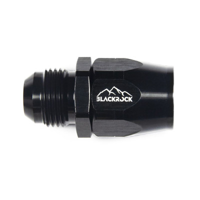 - 10 AN (10AN AN10) фитинг прямой ПАПА, BLACKROCK LAB ЧЁРНЫЙ, A10-001-MA6BK