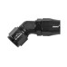 - 10 AN (10AN AN10) фитинг 45°, кованый, BLACKROCK LAB ЧЁРНЫЙ A10-045-6BK