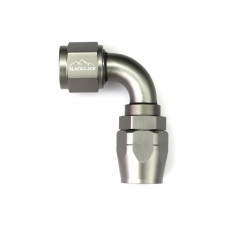 - 10 AN (10AN AN10) фитинг 90°, 20 серия Cutter Style, BLACKROCK LAB A10-090-2Ti