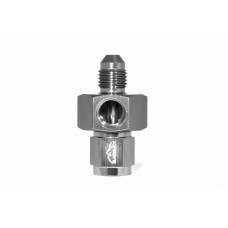 Адаптер под датчик NPT1/8", М AN4 - П AN4, алюминий, BLACKROCK LAB AN0404-18NPTTi