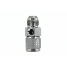 Адаптер под датчик NPT1/8", М AN8 - П AN8, алюминий, BLACKROCK LAB AN0808-18NPTTi