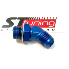 Адаптер П AN06 - П AN06, 45°, алюминий, Goodridge AN922-06D