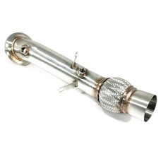 Приемная труба (даунпайп) BMW-DP-0348 BlackRock Lab BMW B48 2014->; F30 320i, 330i; G20 320i; 330i;