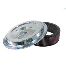 Фильтр нулевого сопротивления K&N CE-1502 CHROME/TOP,2 HL,W/E-1500; K&N LOGO