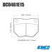 Колодки тормозные DC0461E15 DC Brakes RT.2 задние SUBARU Impreza WRX