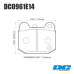Колодки тормозные DC0961E14 DC Brakes RT.2 задние MMC Lancer Evo V-IX / SUBARU WRX Sti