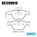 Колодки тормозные DC1260V19 DC brakes Street STR.S; передние BMW E90,91,92, 335i, M3 E90, E60, E63