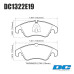 Колодки тормозные DC1322E19 DC Brakes RT.2 передние AUDI A4 8K (B8); A5 8T; Q5