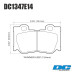 Колодки тормозные DC1347E14 DC Brakes RT.2 задние INFINITI FX37 / FX50 / G / M / Nissan 370Z