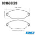 Колодки тормозные DC1633E20 DC Brakes RT.2 перед VW GOLF VII; Passat 362; AUDI A3 8V1