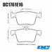 Колодки тормозные DC1761E16 DC brakes RT.2, задние A3 8V; TT 8S; GOLF 7; PASSAT 3G;