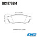 Колодки тормозные DC1879E14 DC brakes Street RT.2, задние TOYOTA CAMRY V70; LEXUS ES300h; RX