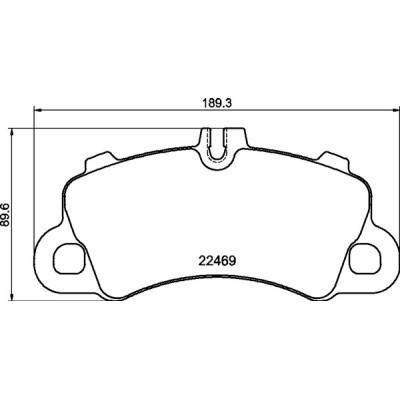 Колодки тормозные DC2192R17 DC brakes Street HD+, перед. PORSCHE CAYENNE 9YA 2018-> ; MACAN 2019->