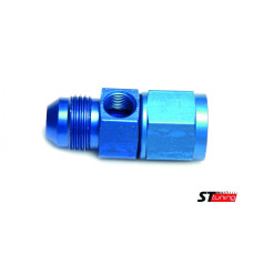 Адаптер под датчик NPT1/8", М AN8 - П AN8, алюминий, Goodridge FP193