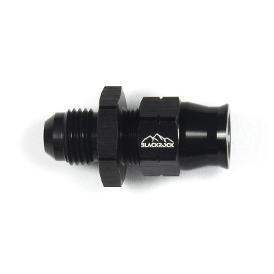 Фитинг AN-06, прямой "папа" Hardline, алюминий, BLACKROCK LAB H06-001-MABK